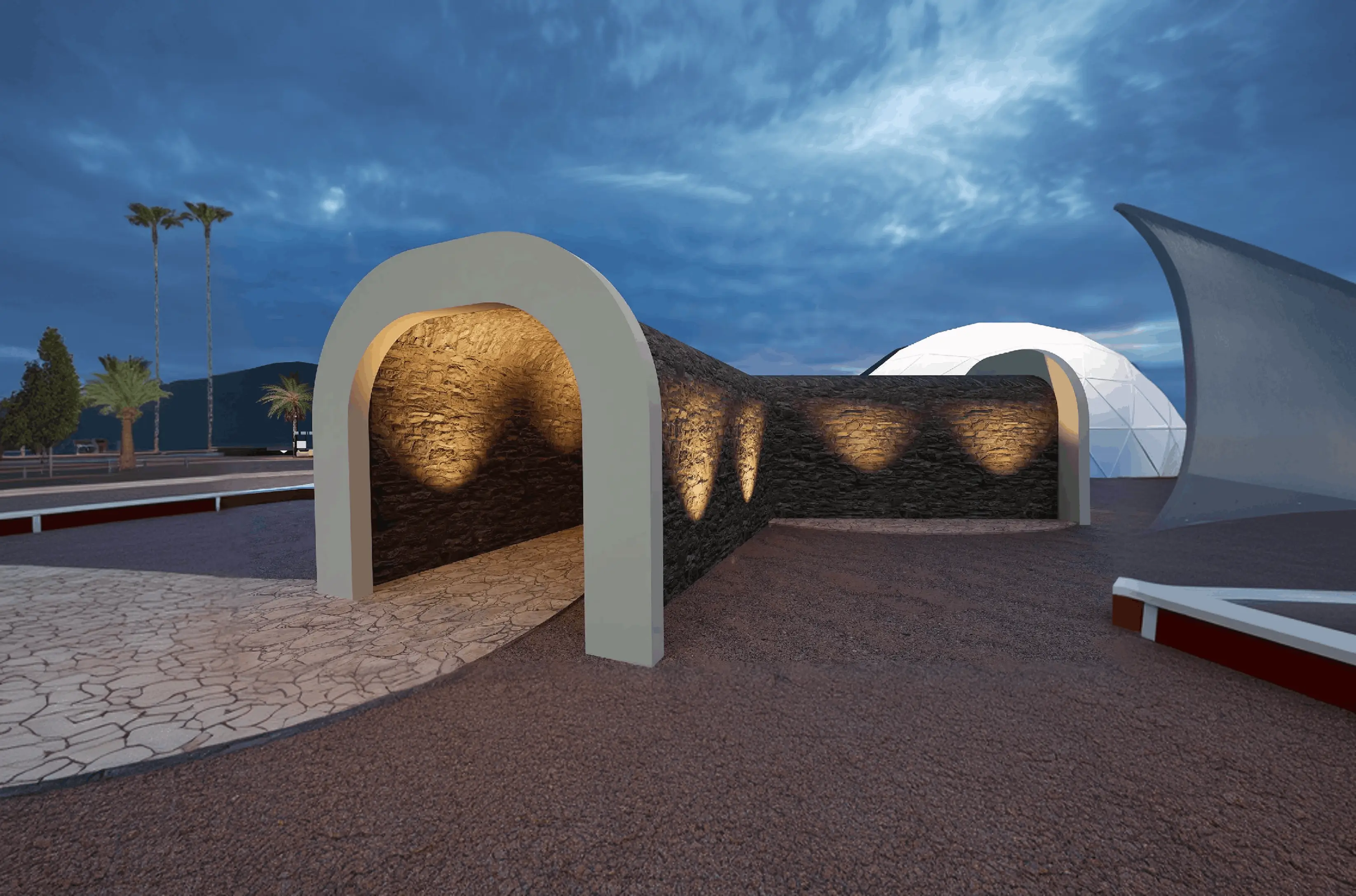 منطقة عرض تاريخية