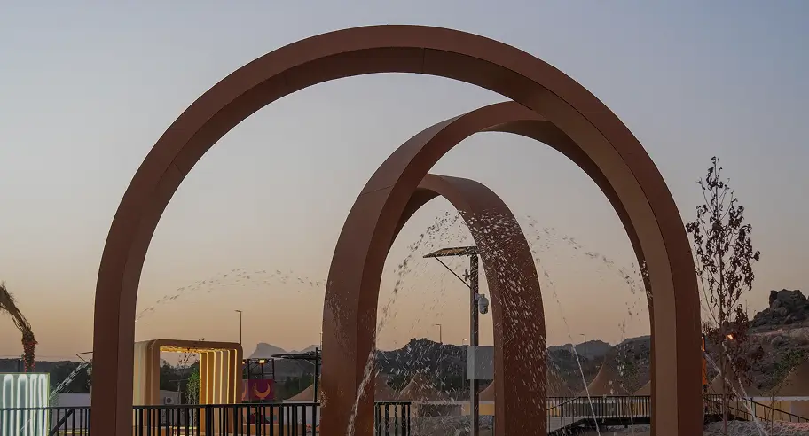 نافورة مستوحاة من عين زبيدة